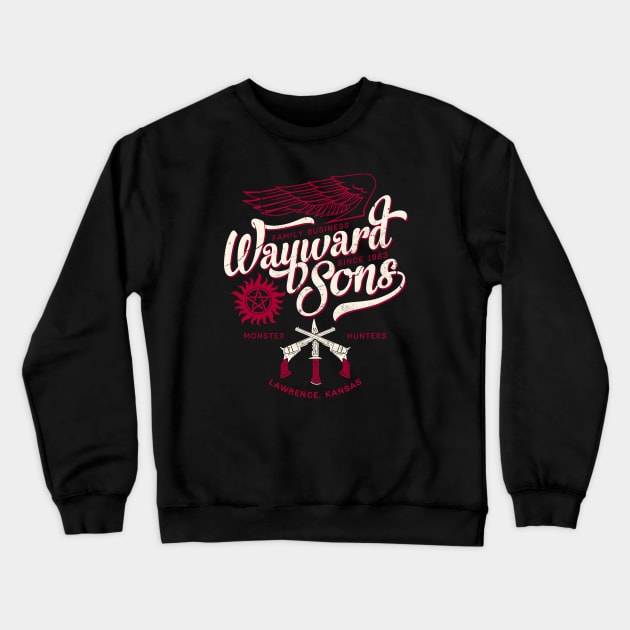 Wayward Sons - Winchester Crewneck Sweatshirt by Nemons